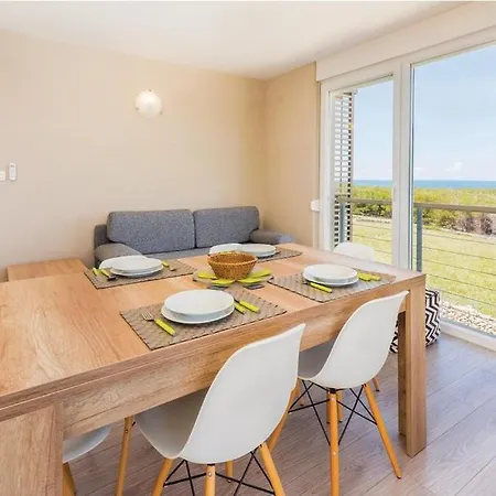 Modern Two Bedroom With Amazing Sea View And Pool Apartment Povljana