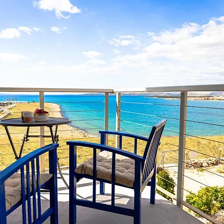 Sunset View - Modern Two Bedroom With Amazing Sea View And Pool Lejlighed Povljana
