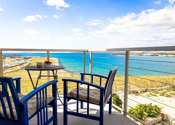 Sunset View - Modern Two Bedroom With Amazing Sea View And Pool Διαμέρισμα Povljana